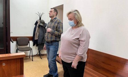 Женщина в суде