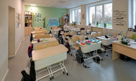 Учебный класс средней школы