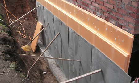 утепление фундамента