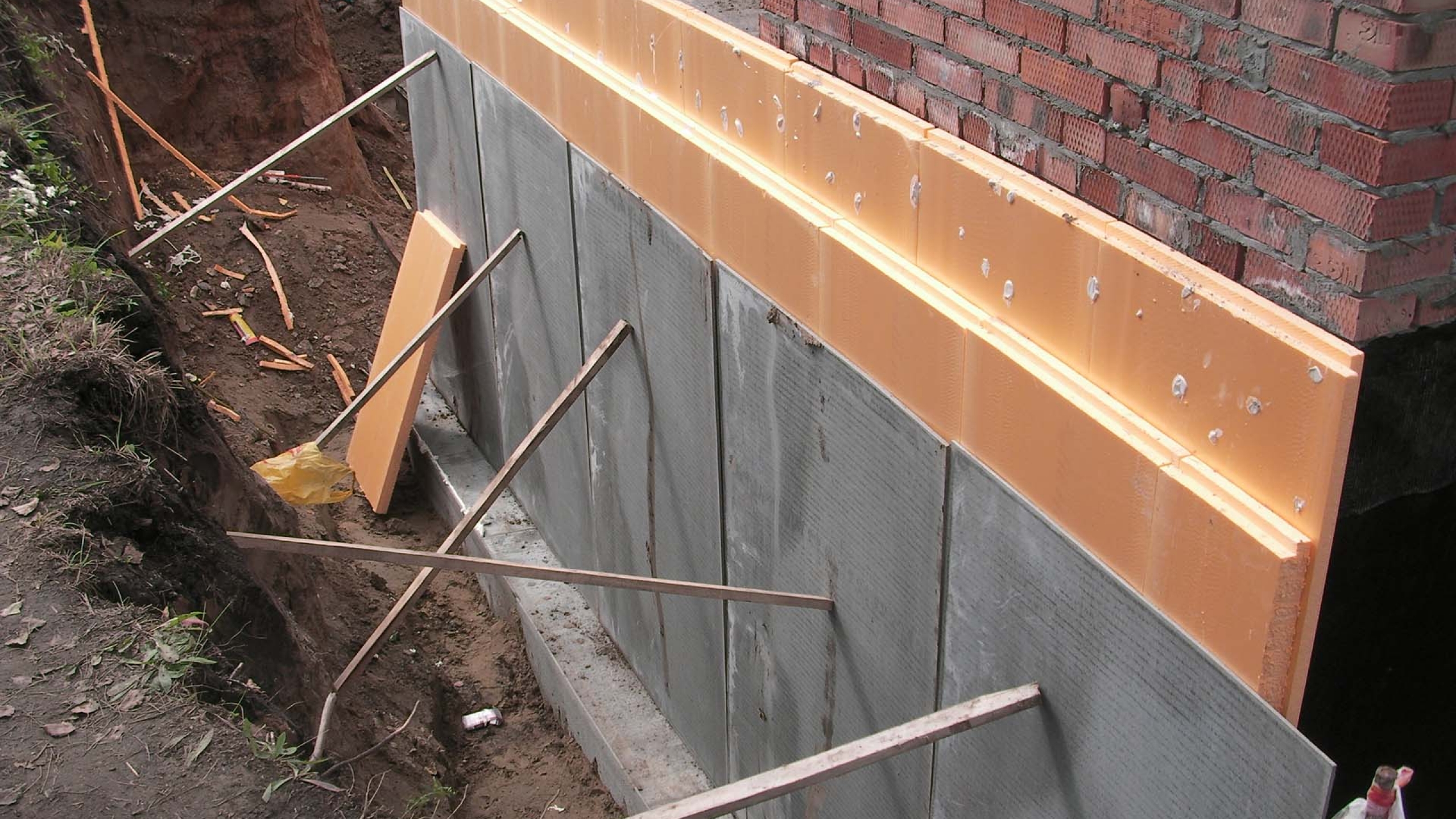 утепление фундамента