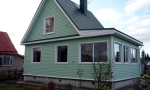 дом с сайдингом