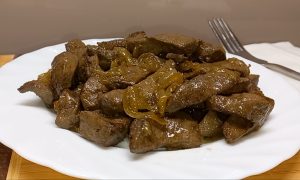 жареная печень