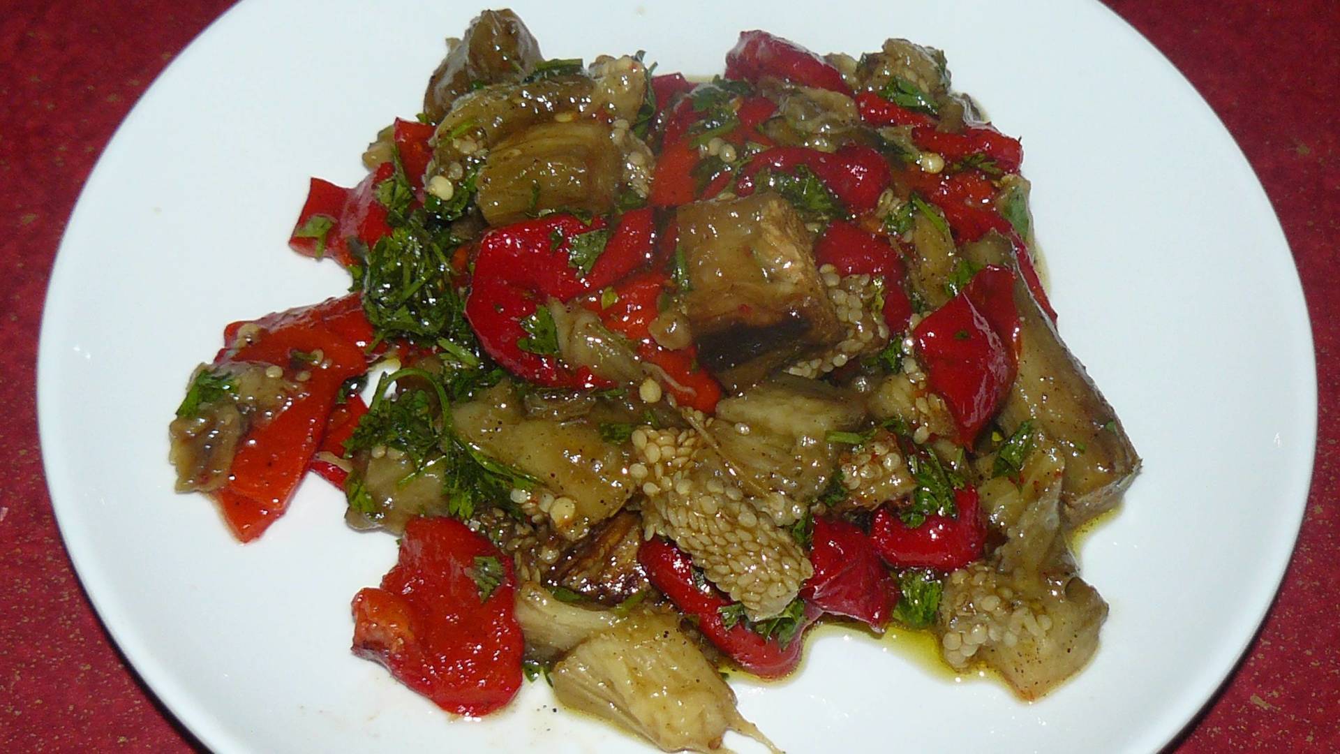 закуска из баклажанов