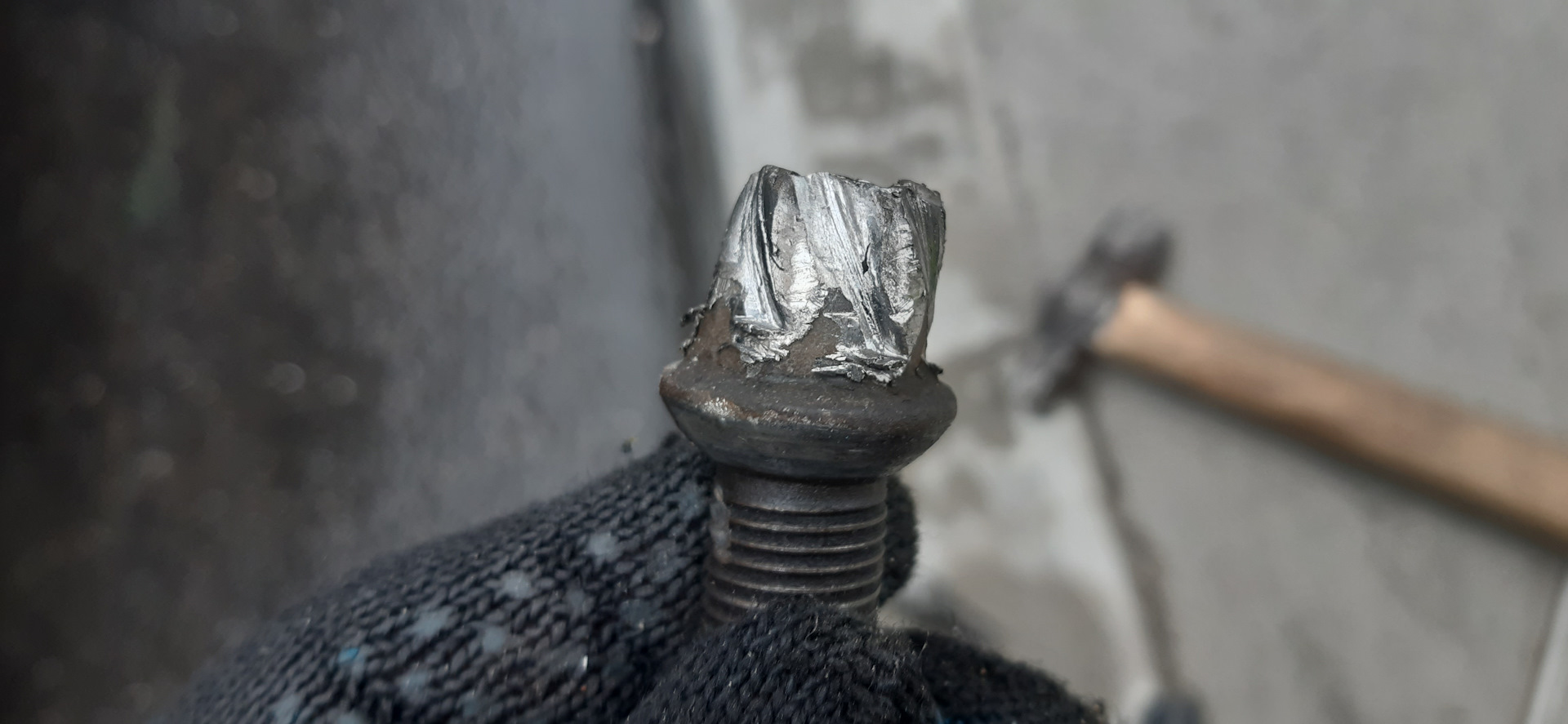 слизанный шлифт