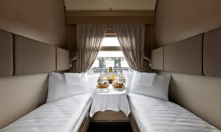 купе в поезде