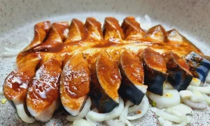 скумбрия с луком