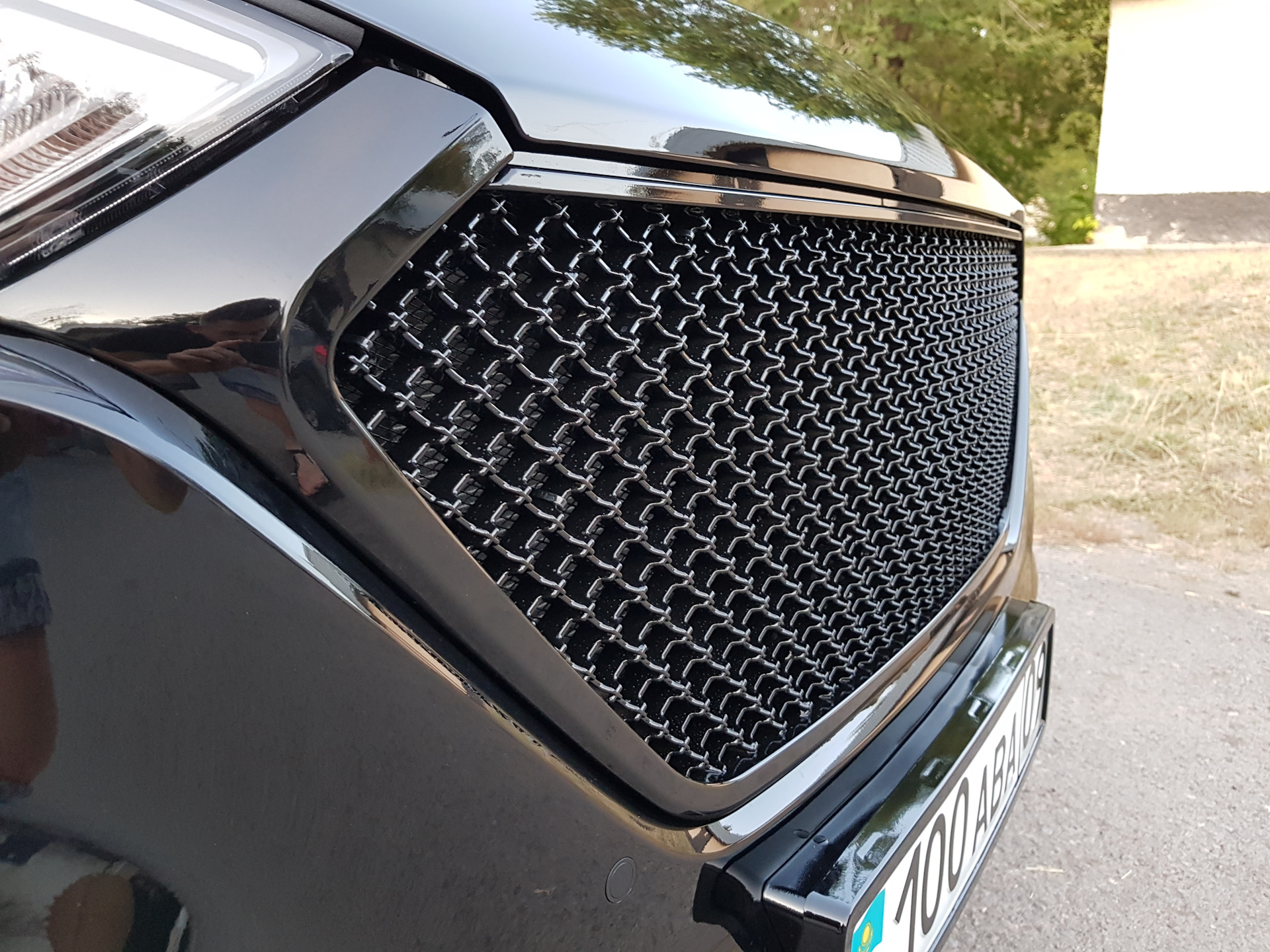 решётка на автомобиле