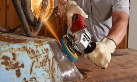 зачистка металла