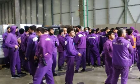 Сотрудники маркетплейса на складе