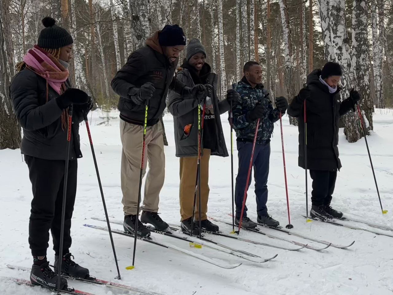 Африканские студенты