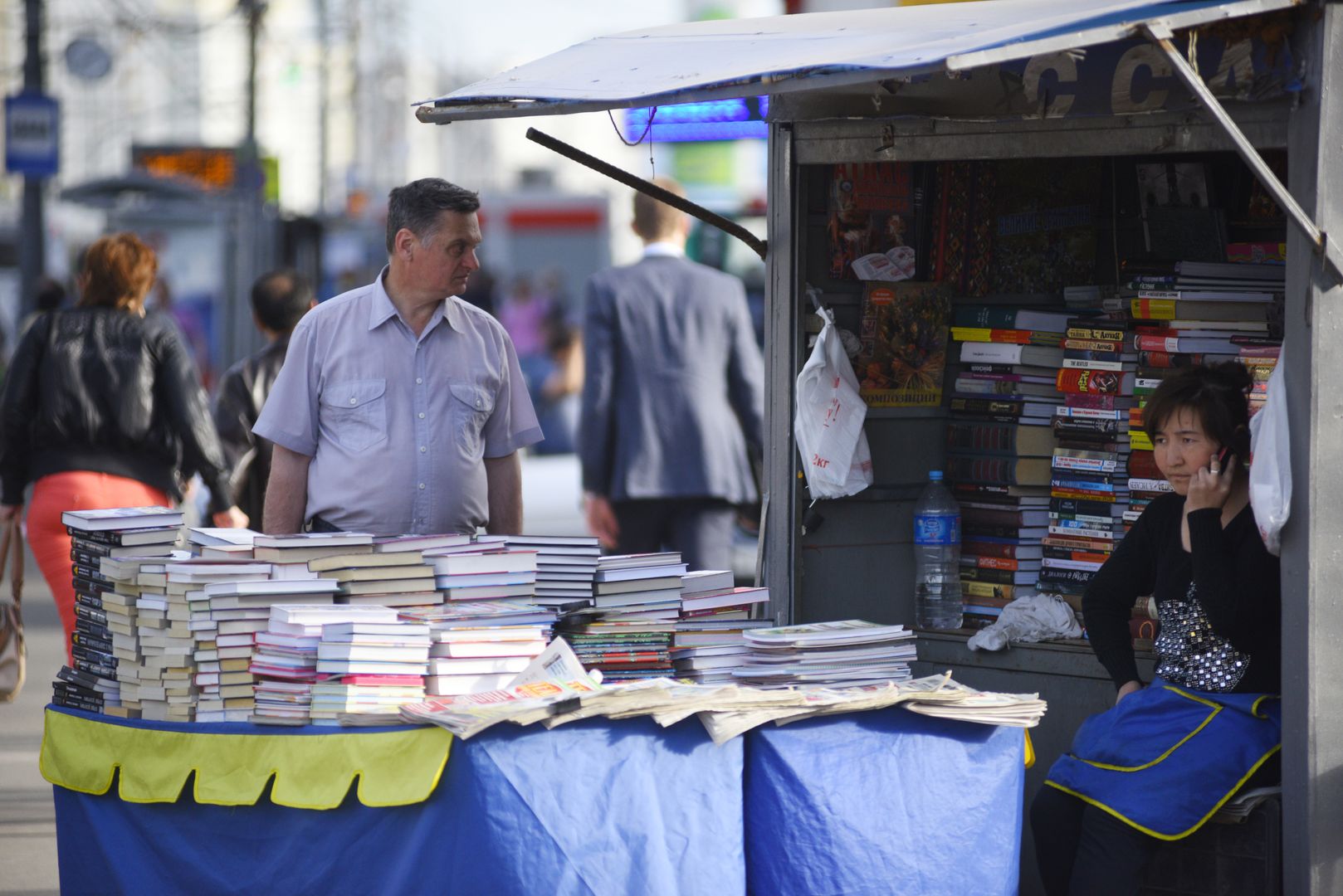 Ларек под снос в центре города