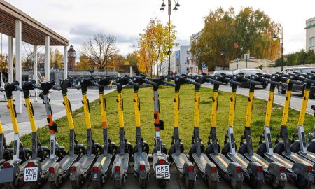 Парковка самокатов