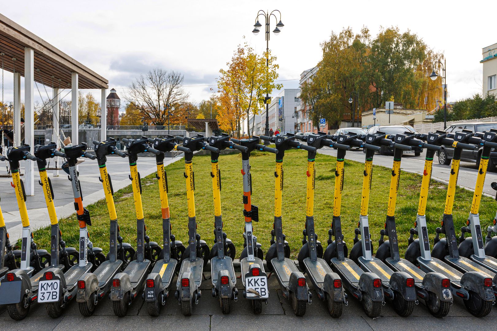 Парковка самокатов