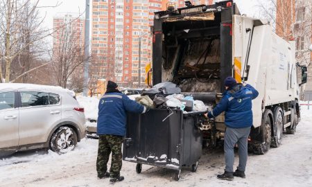 Вывоз мусора из двора