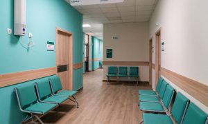 Коридор поликлиники