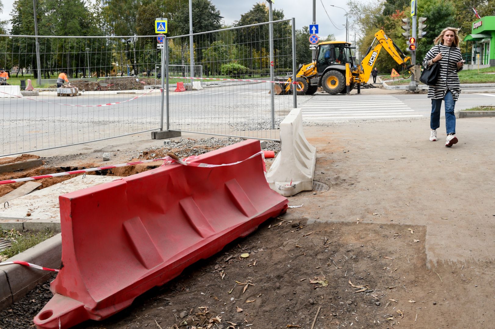 Ремонт дороги