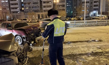 Сотрудник ГАИ на месте ДТП