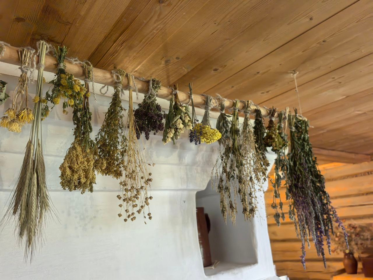 Убранство бани