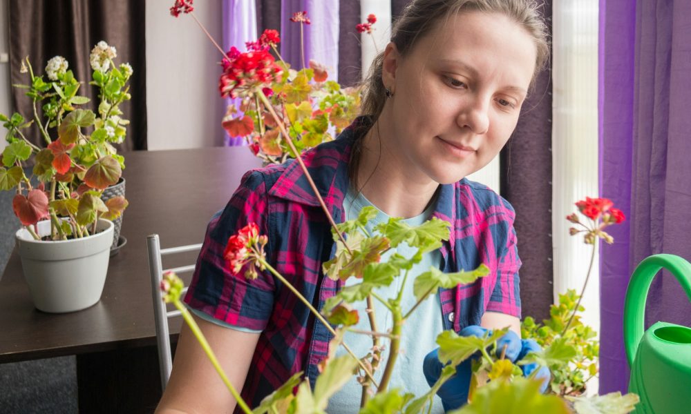 Женщина садовник