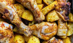 Курица с картошкой