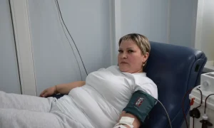 Ставшая донором плазмы свердловчанка