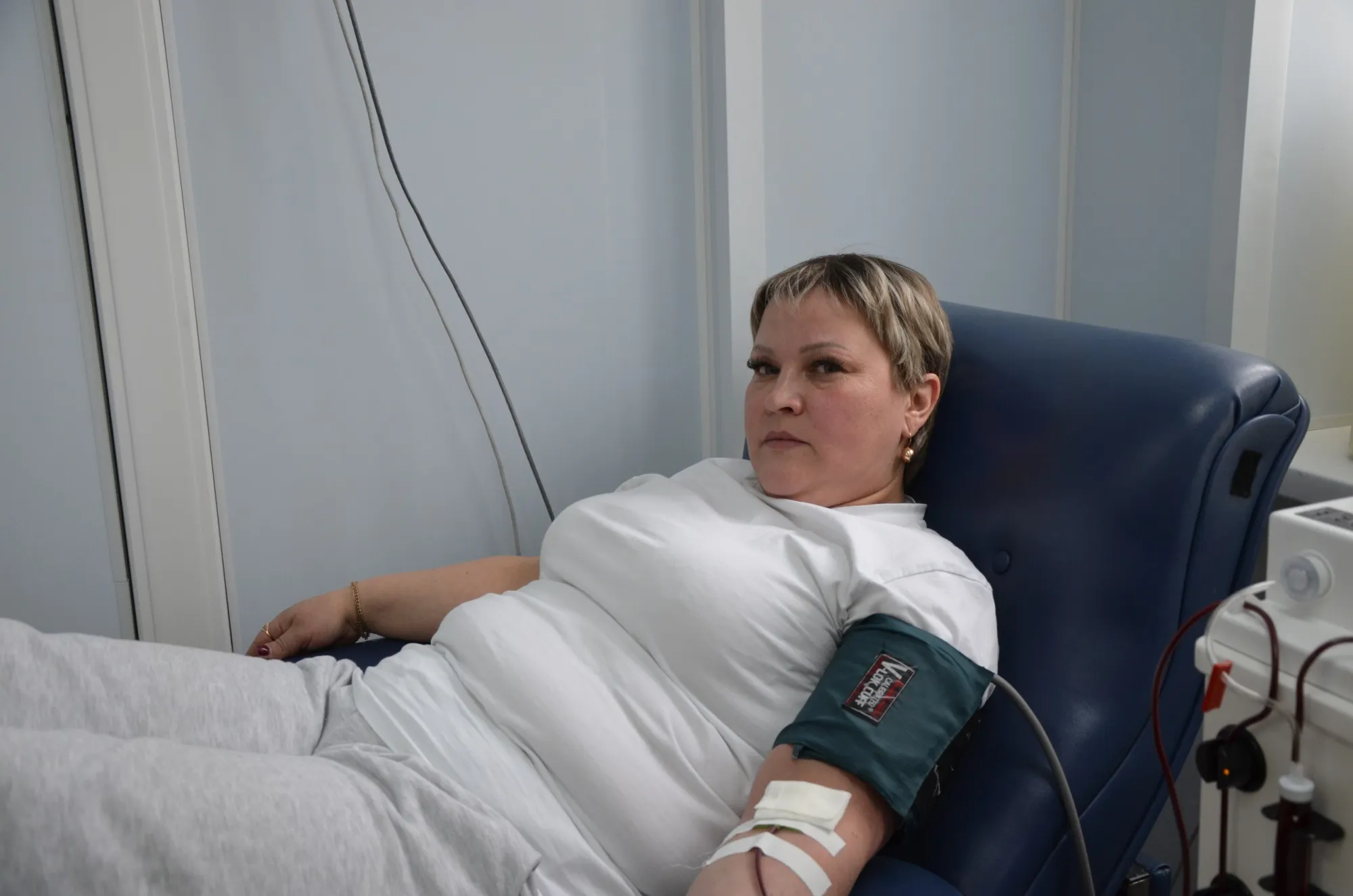 Ставшая донором плазмы свердловчанка