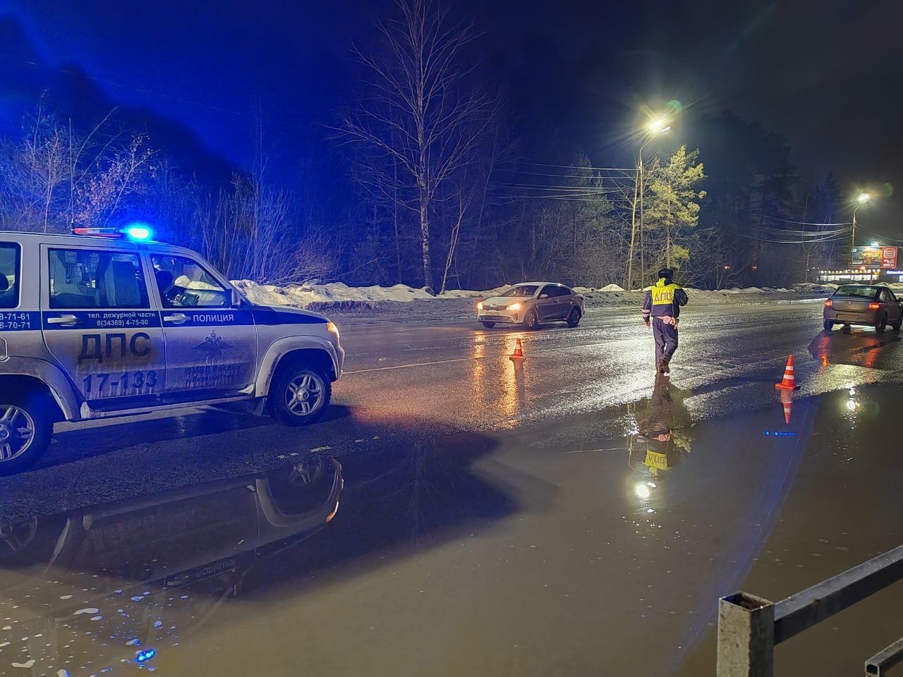 ГАИ на месте ДТП