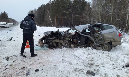 Машина после аварии