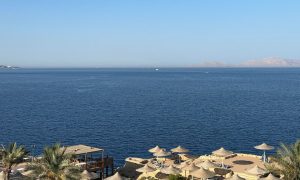 Вид на море в Египте