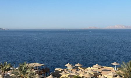 Вид на море в Египте