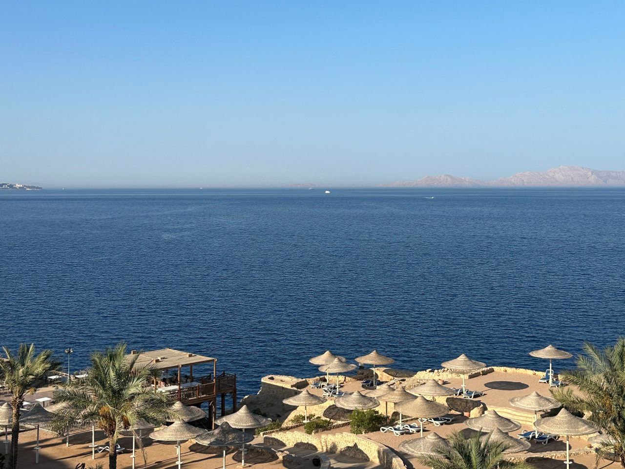 Вид на море в Египте