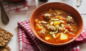 Суп с фрикадельками