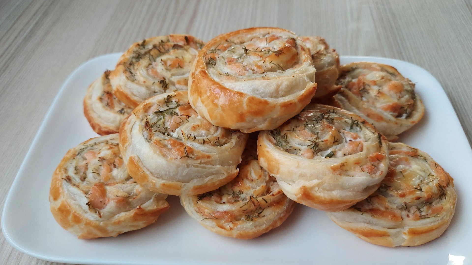 Рулеты с горбушей