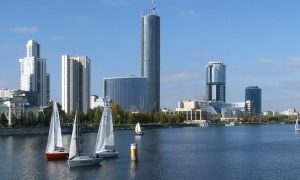 Городской пруд Екатеринбурга