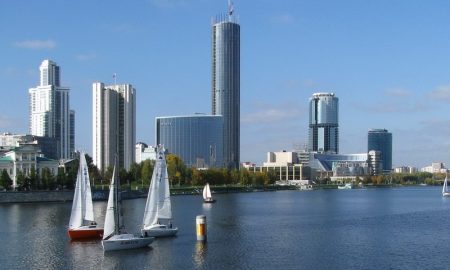 Городской пруд Екатеринбурга