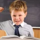 Школьник на уроке