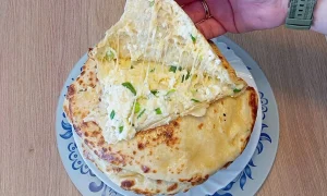 Лепешка с творогом