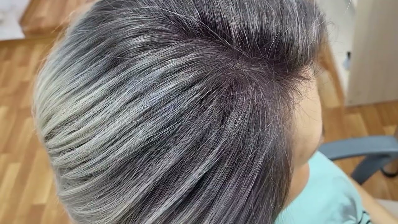 седые волосы