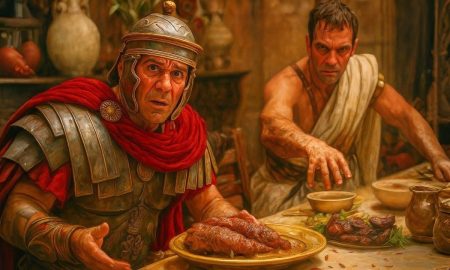 древние римляне едят