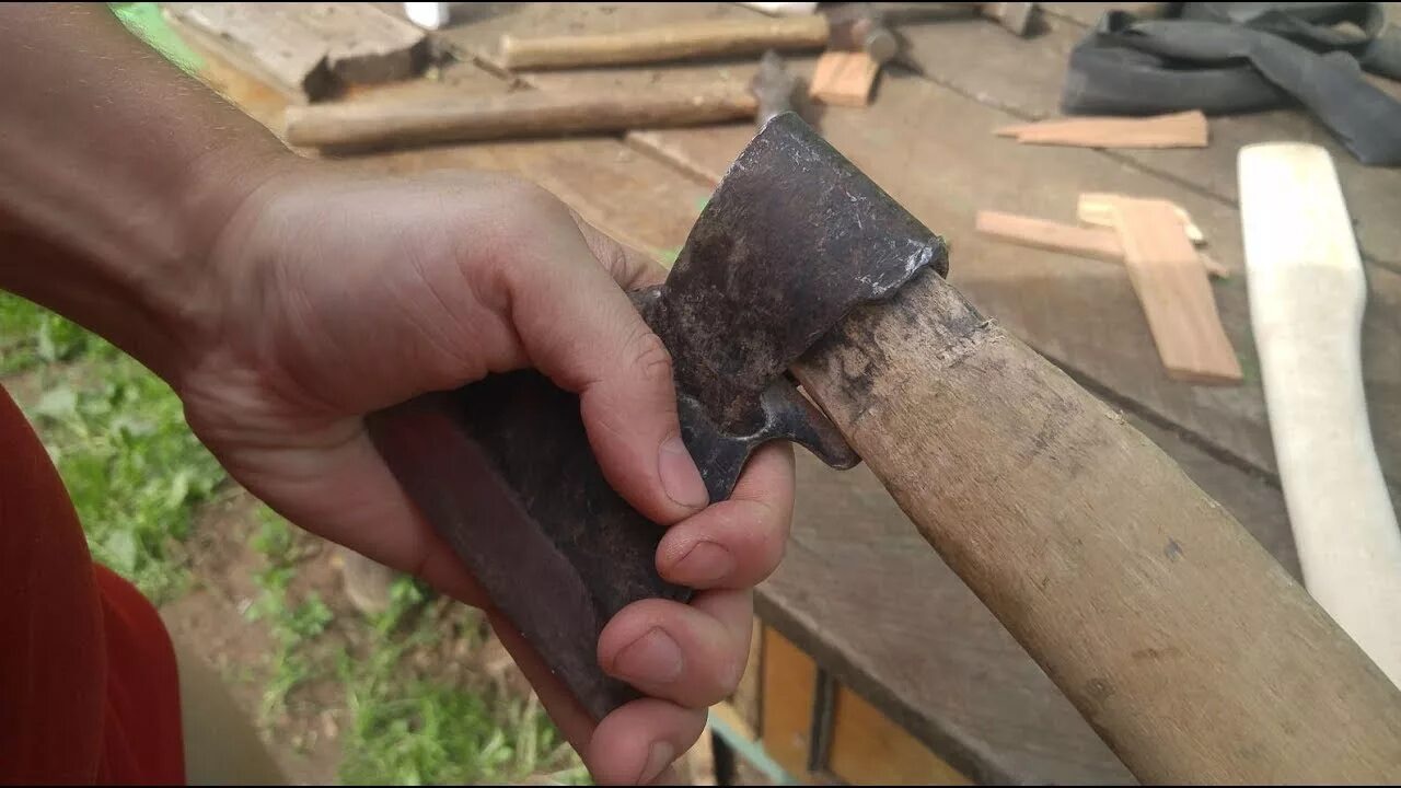 ремонт топора