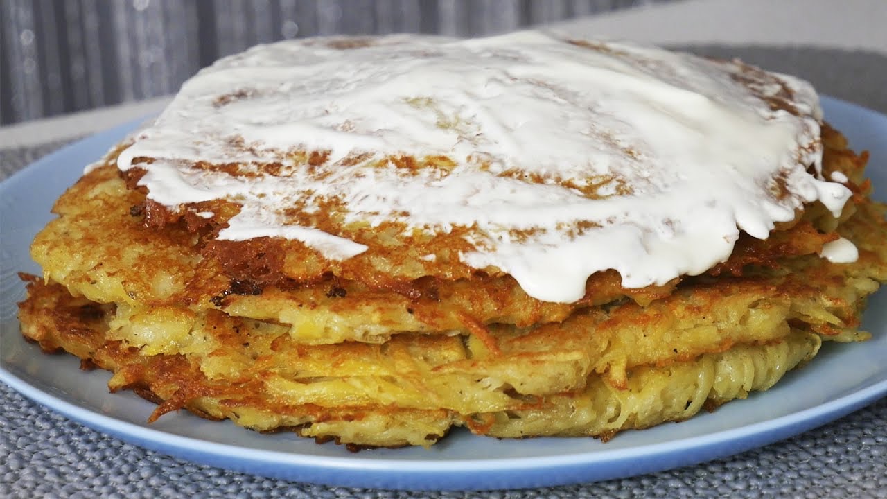 быстрые драники