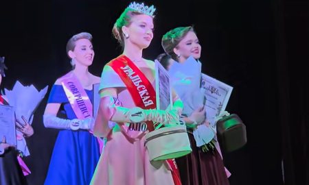 Победительница конкурса красоты