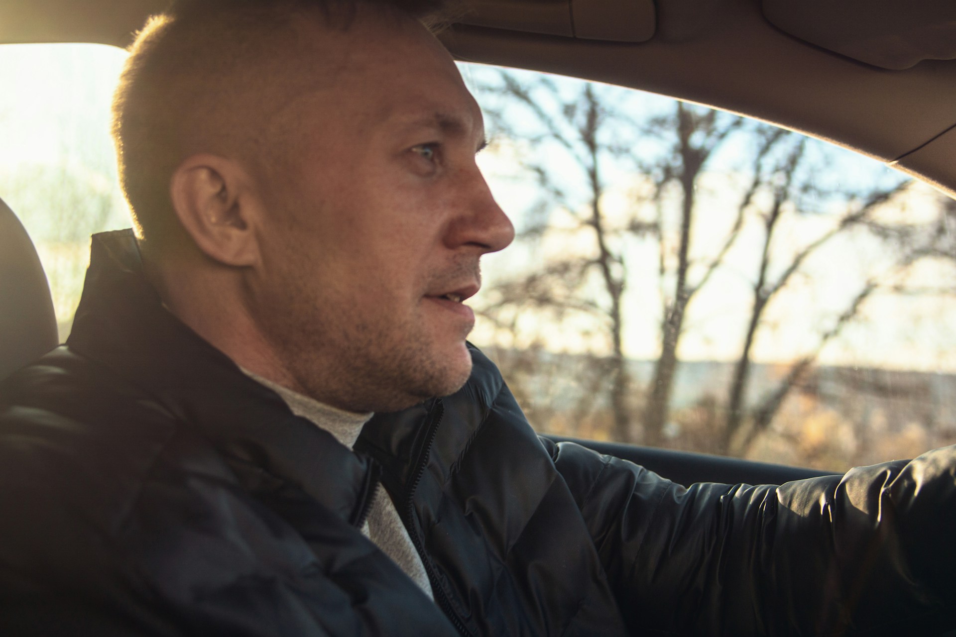 Водитель за рулем