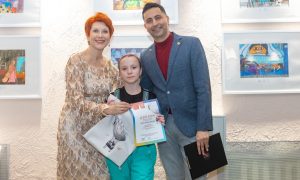 Мантавиа Марвах с ученицей и актрисой Оксаной Сташенко