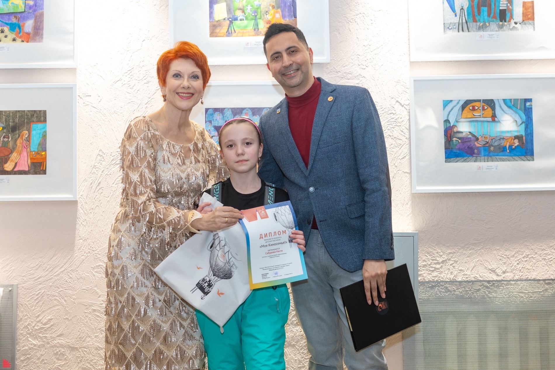 Мантавиа Марвах с ученицей и актрисой Оксаной Сташенко