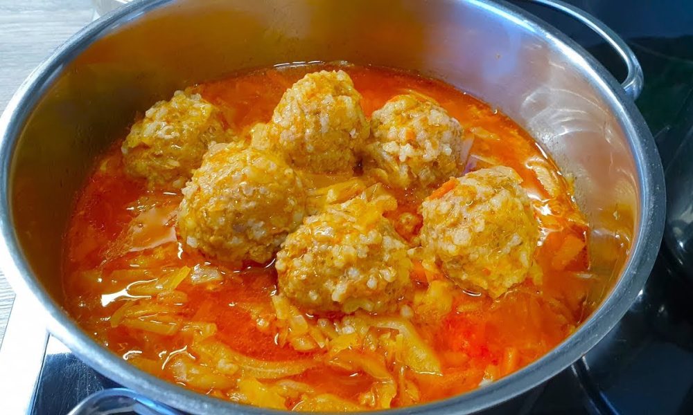 Тефтели с капустой