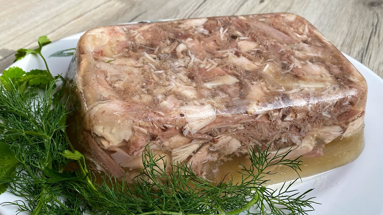 Холодец с мясом