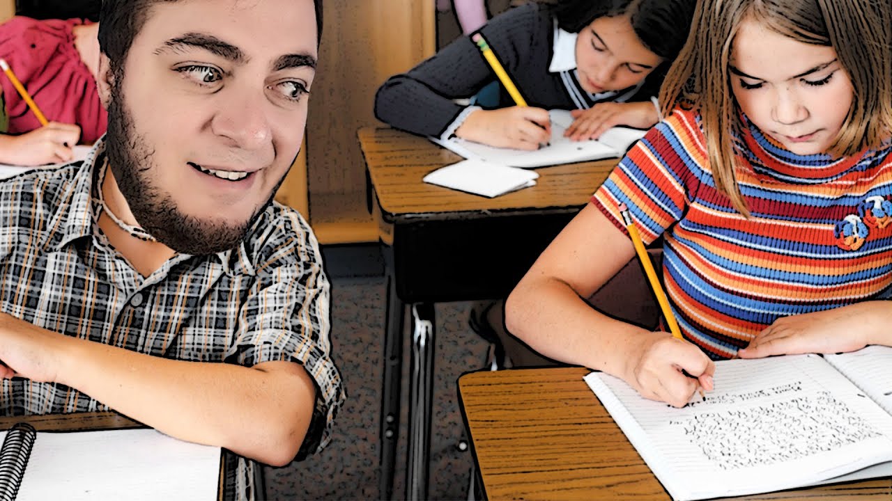 Ученик списывает