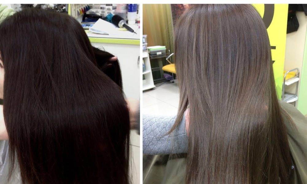 Волосы покрашенные