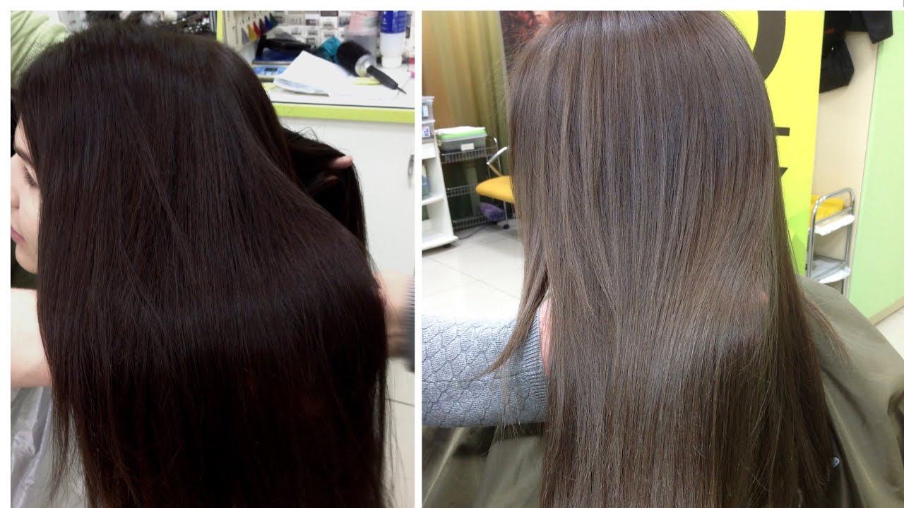 Волосы покрашенные